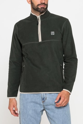 Sweat regular - Vert foncé