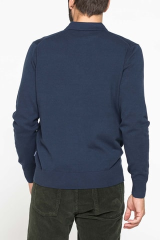 Polo regular - Bleu marine