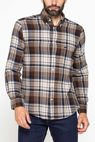Chemise regular - Marron