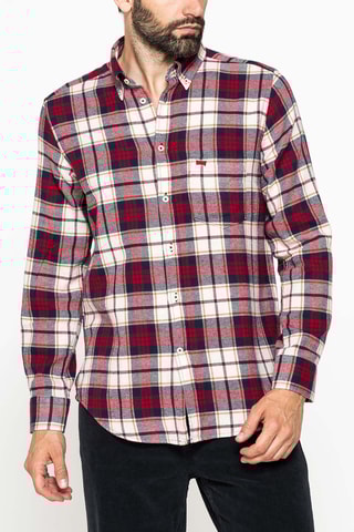 Chemise regular - Rouge