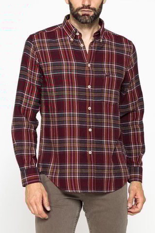 Chemise regular - Bordeaux