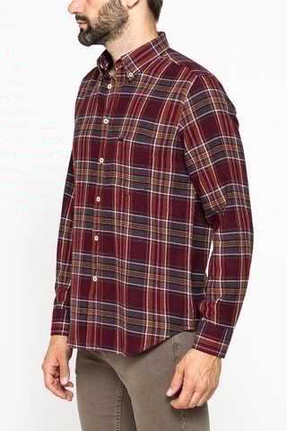 Chemise regular - Bordeaux