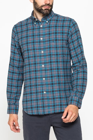 Chemise regular - Bleu