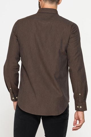 Chemise regular - Marron