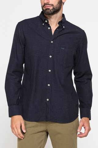 Chemise regular - Bleu marine