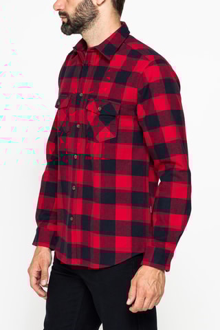 Chemise regular - Rouge