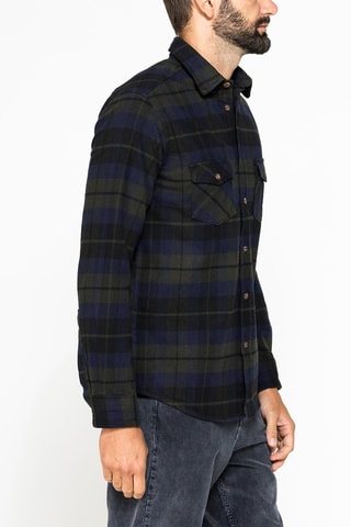 Chemise regular - Bleu