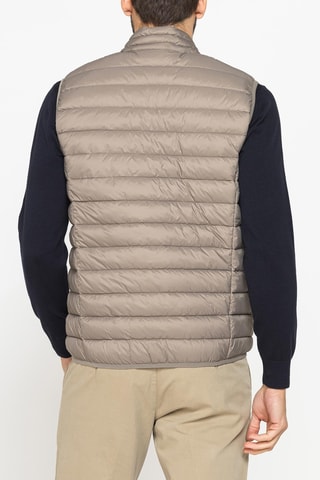 Gilet regular sans manches - Beige
