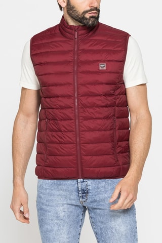 Gilet regular sans manches - Bordeaux