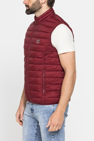 Gilet regular sans manches - Bordeaux