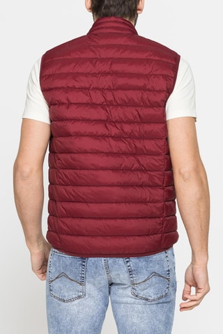 Gilet regular sans manches - Bordeaux