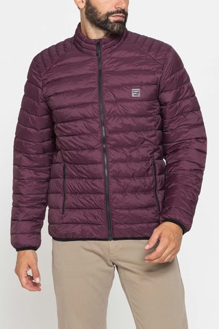 Doudoune regular - Bordeaux