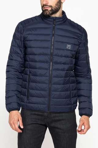 Doudoune regular - Bleu marine