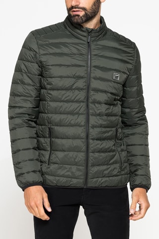 Doudoune regular - Vert foncé