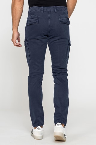 Pantalon cargo - Bleu marine