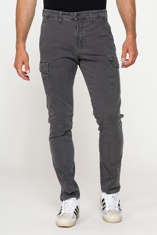 Pantalon cargo - Gris