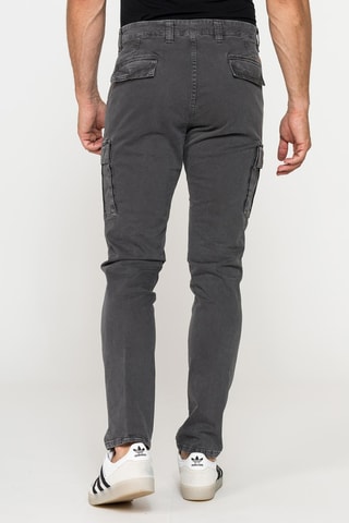 Pantalon cargo - Gris