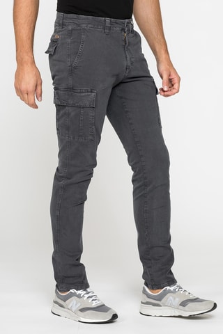Pantalon cargo - Gris foncé