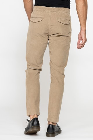 Pantalon regular - Beige