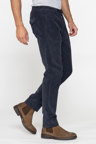 Pantalon regular - Bleu nuit