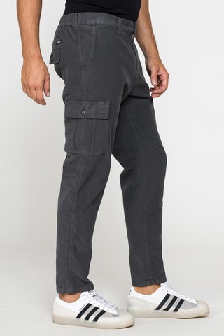 Pantalon cargo - Gris foncé
