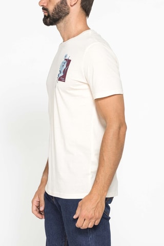 T-shirt regular - Blanc cassé