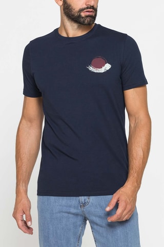 T-shirt regular - Bleu marine