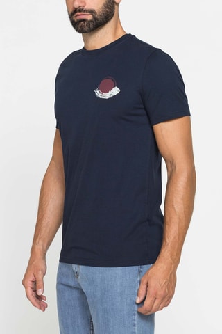 T-shirt regular - Bleu marine