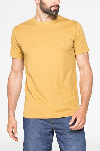 T-shirt regular - Jaune moutarde