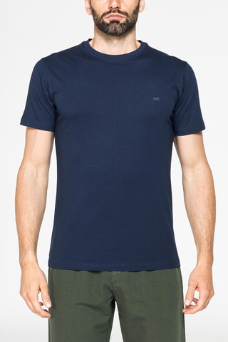 T-shirt regular - Bleu marine