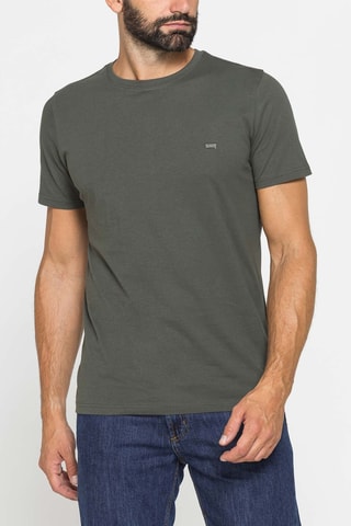 T-shirt regular - Vert kaki