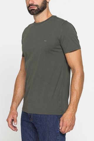 T-shirt regular - Vert kaki