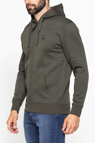 Sweat regular à capuche - Gris