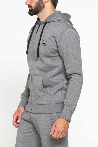 Sweat regular à capuche - Gris