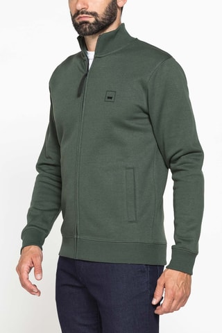 Sweat regular - Vert foncé