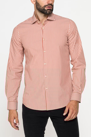 Chemise slim - Orange