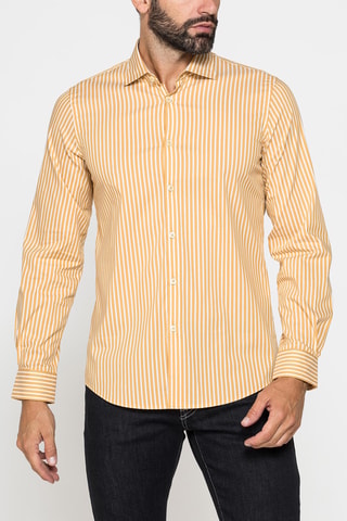 Chemise slim - Jaune