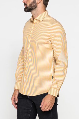 Chemise slim - Jaune