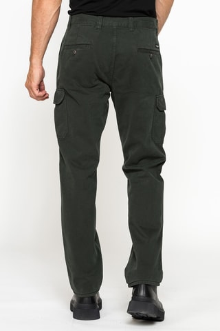 Pantalon cargo - Vert foncé