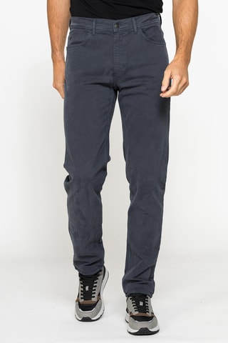 Pantalon regular - Gris foncé