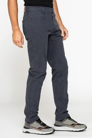 Pantalon regular - Gris foncé