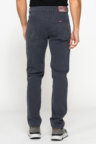 Pantalon regular - Gris foncé