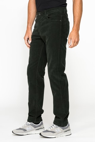 Pantalon regular - Vert foncé