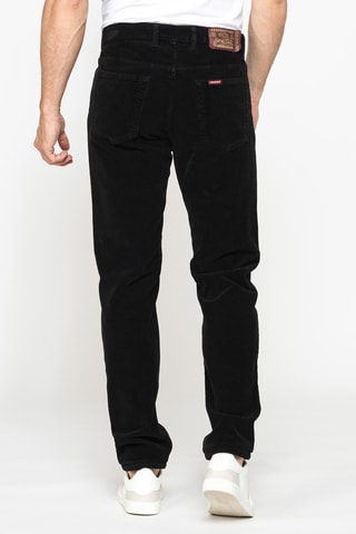 Pantalon regular - Noir