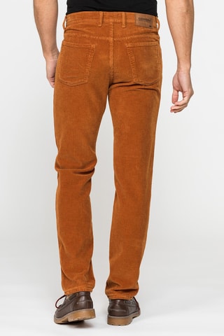 Pantalon regular - Marron