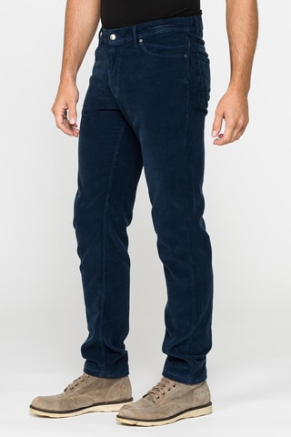 Pantalon regular - Bleu marine