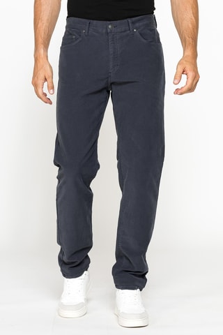 Pantalon regular - Gris