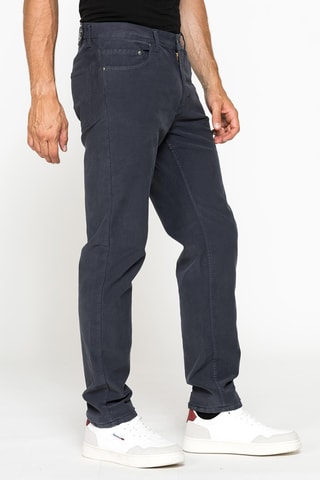Pantalon regular - Gris
