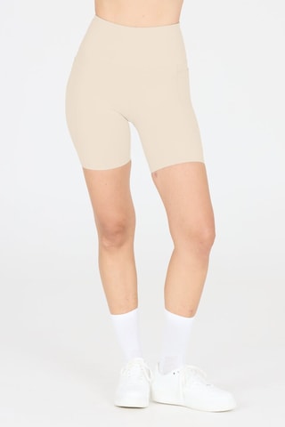 Calções ciclista - Bege