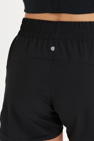 Calções de cintura subida - Preto